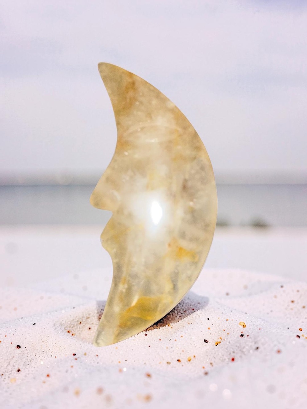 Golden Healer Moon 🌙 Crystal